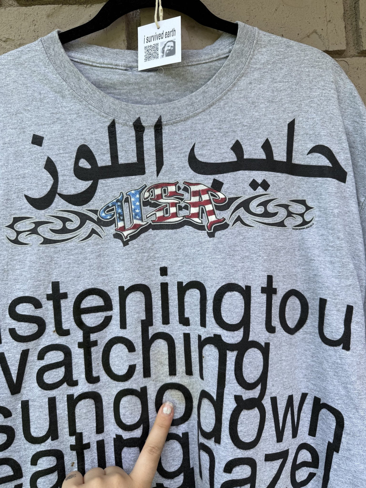 arabic usa gelato tee
