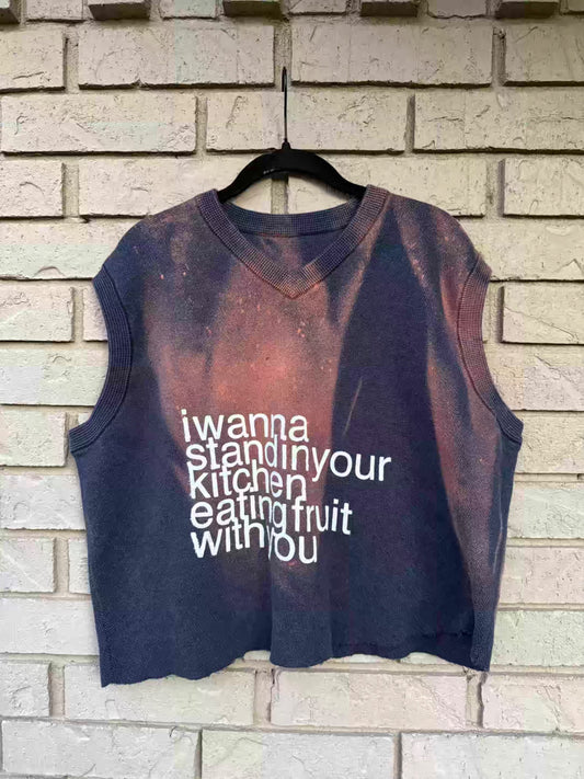 kitchen sweater vest