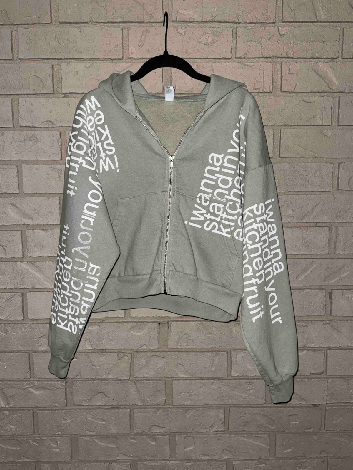 kitchen baby hoodie zip up