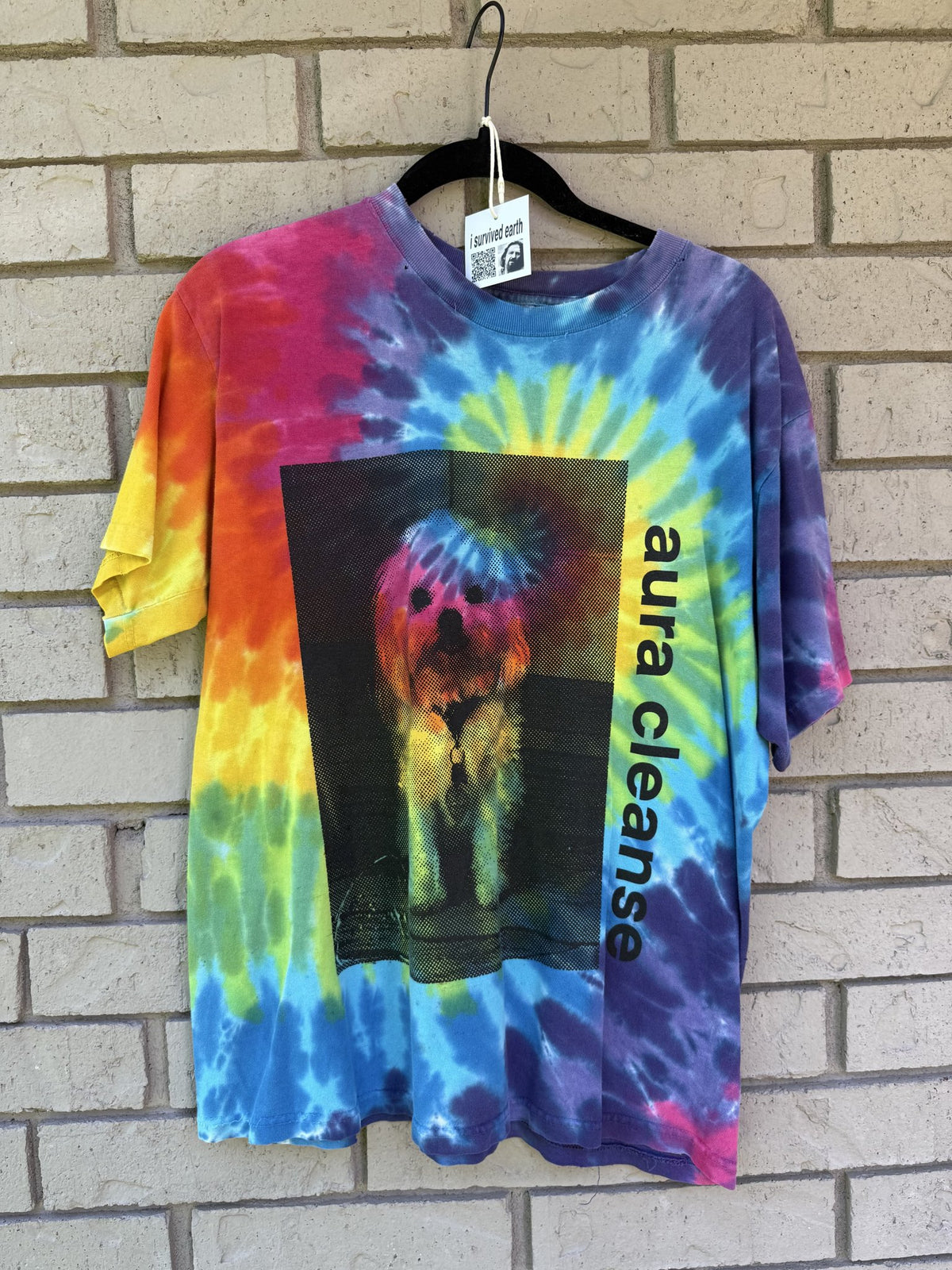 aura cleanse tie dye tee